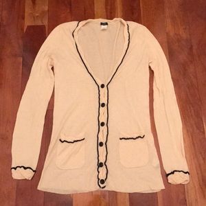 J CREW lightweight cardigan